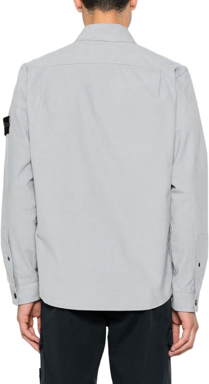 Stone Island Shirts Grey Lichtgrijs