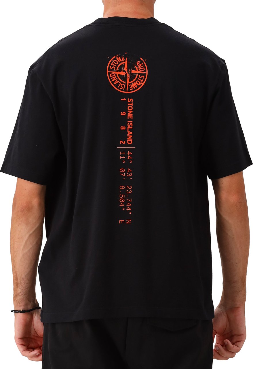 Stone Island T-shirt Zwart SS Zwart