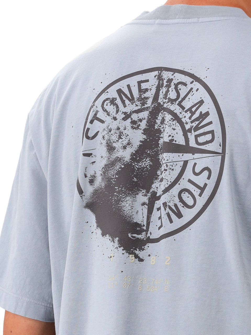Stone Island T-shirt Blauw SS Blauw