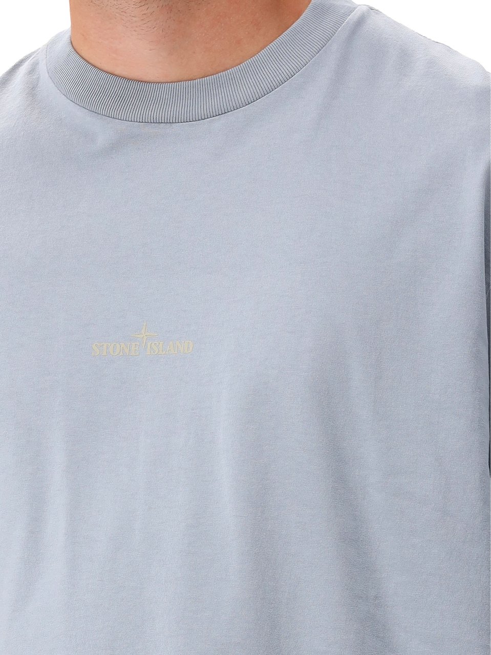 Stone Island T-shirt Blauw SS Blauw