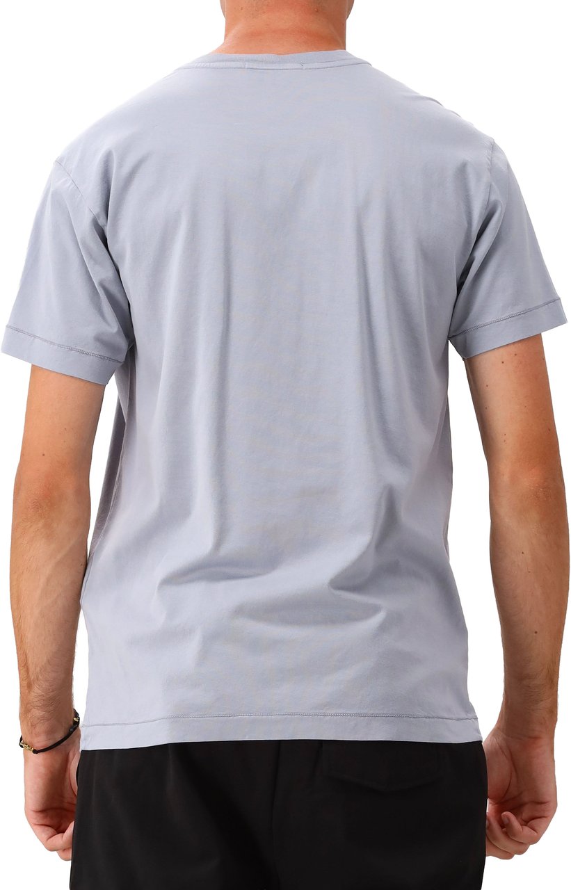 Stone Island T-shirt Blauw SS Blauw