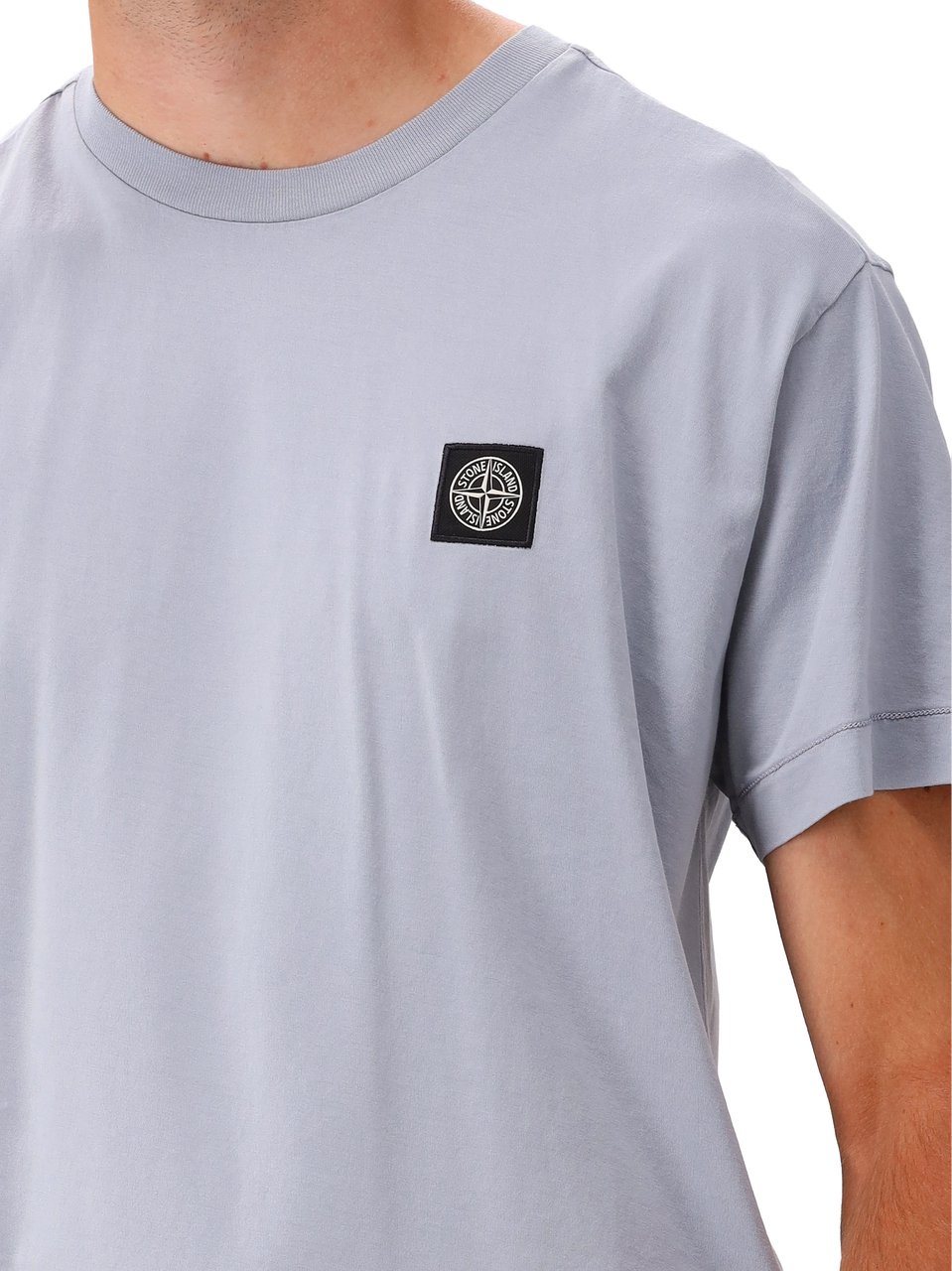 Stone Island T-shirt Blauw SS Blauw