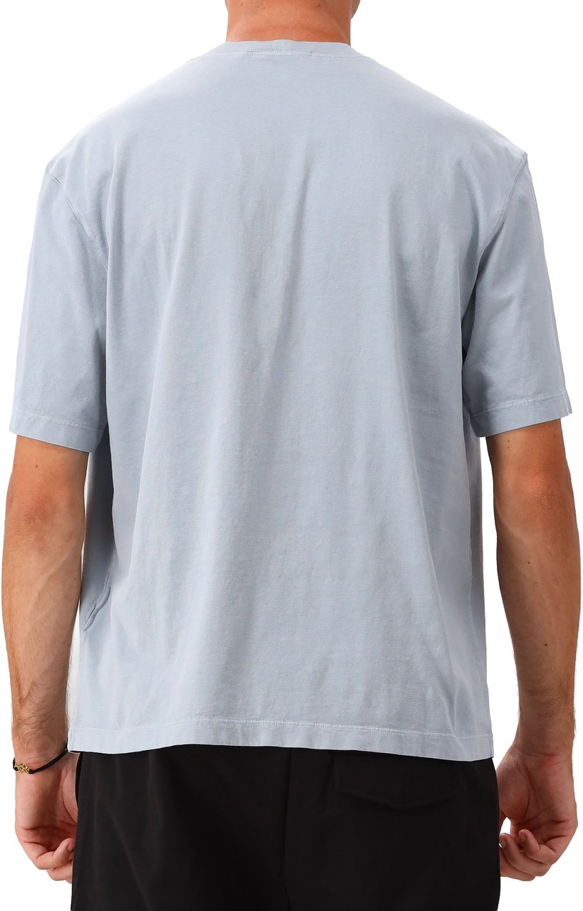 Stone Island T-shirt Blauw SS Blauw