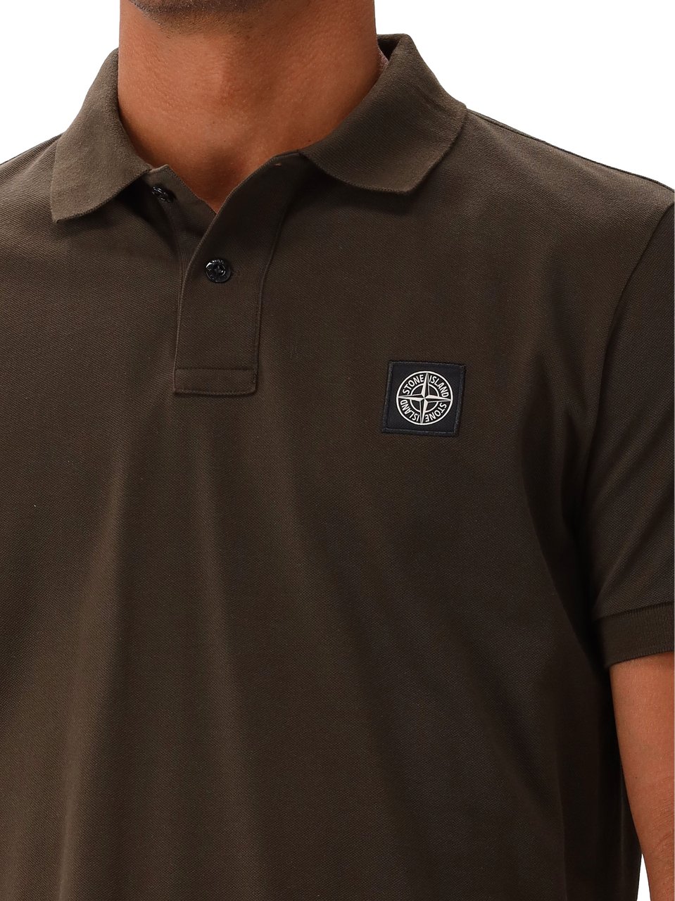 Stone Island Polo Groen SS Groen