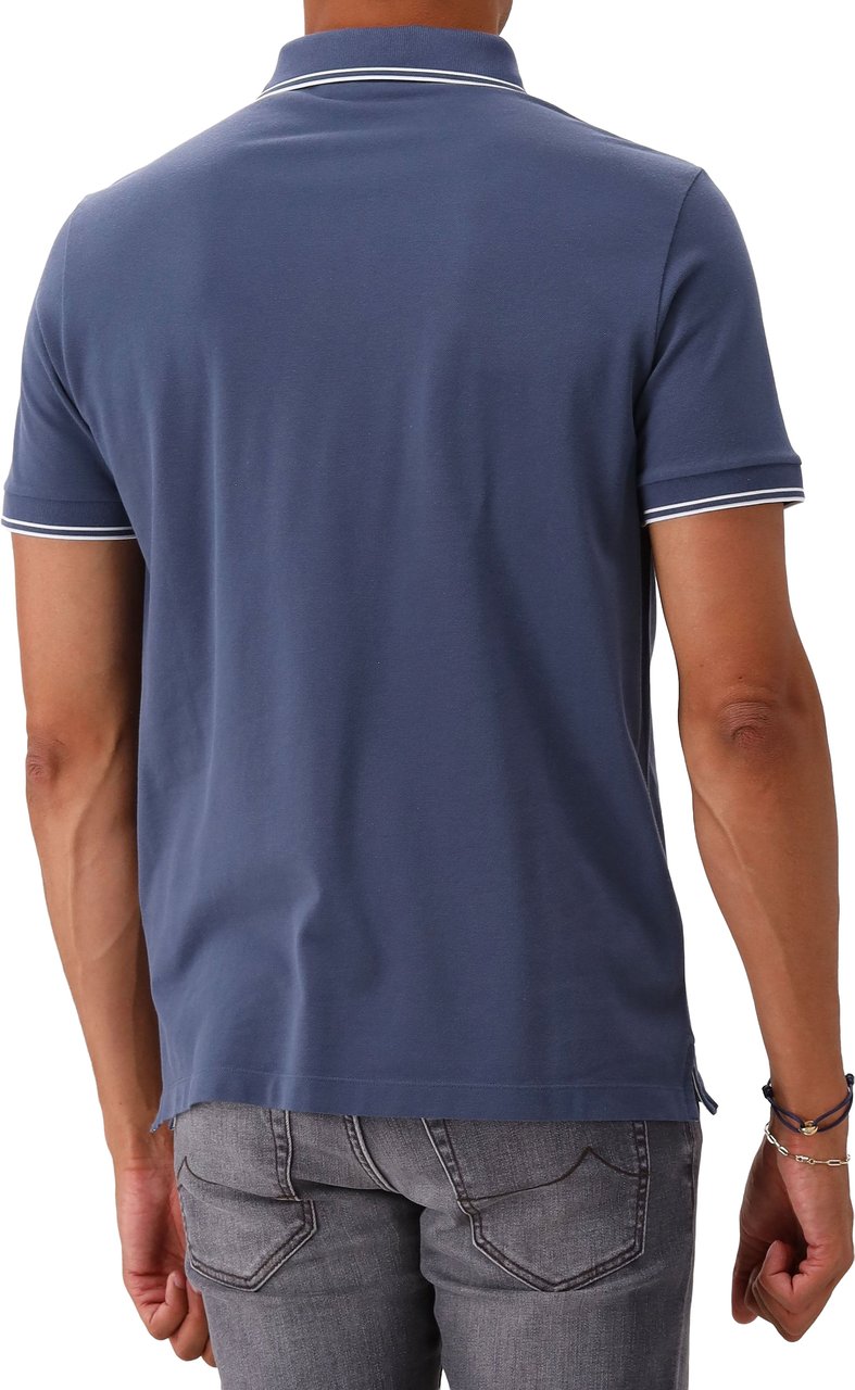 Stone Island Polo Blauw SS Blauw
