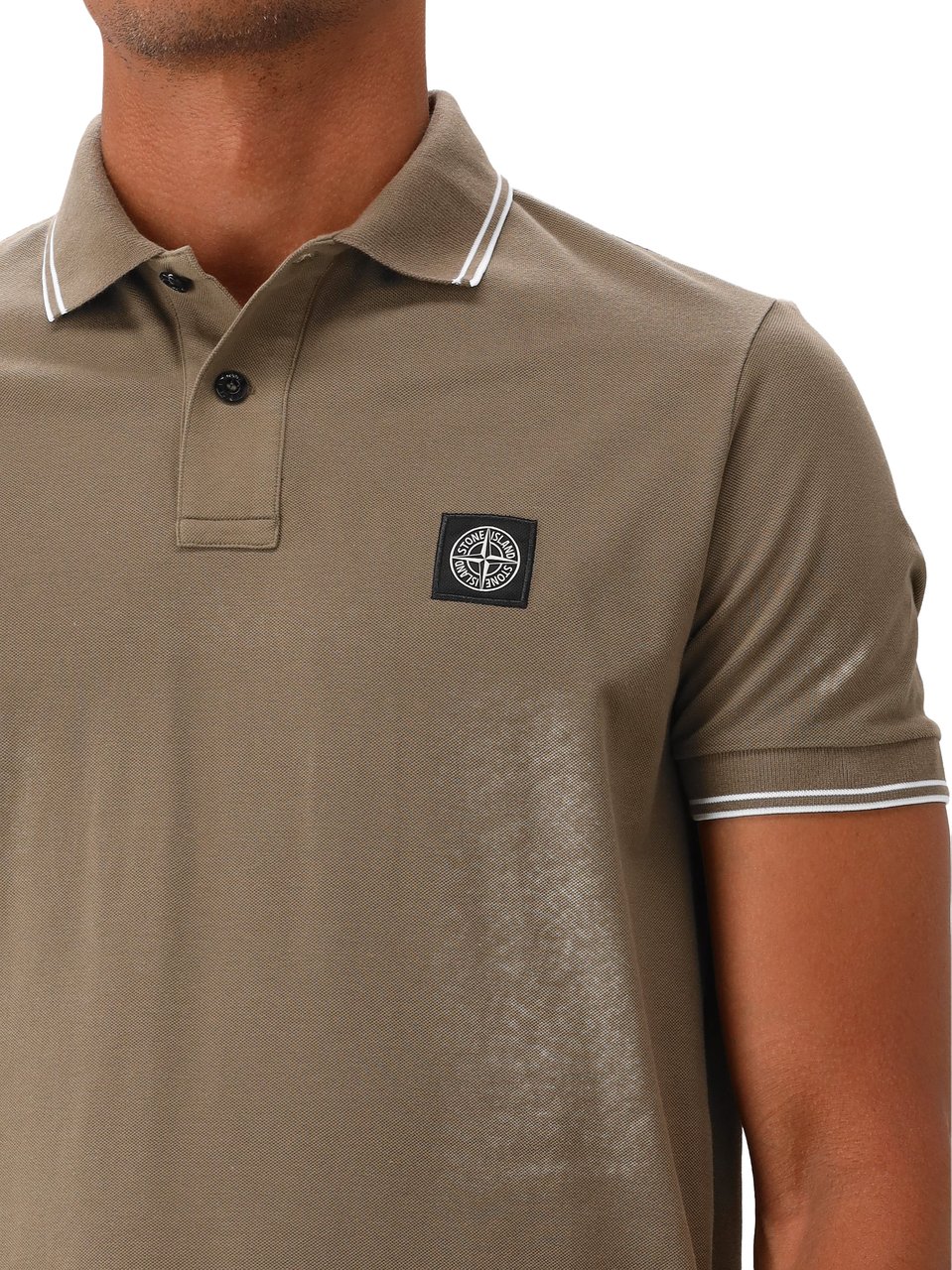 Stone Island Polo Groen SS Groen