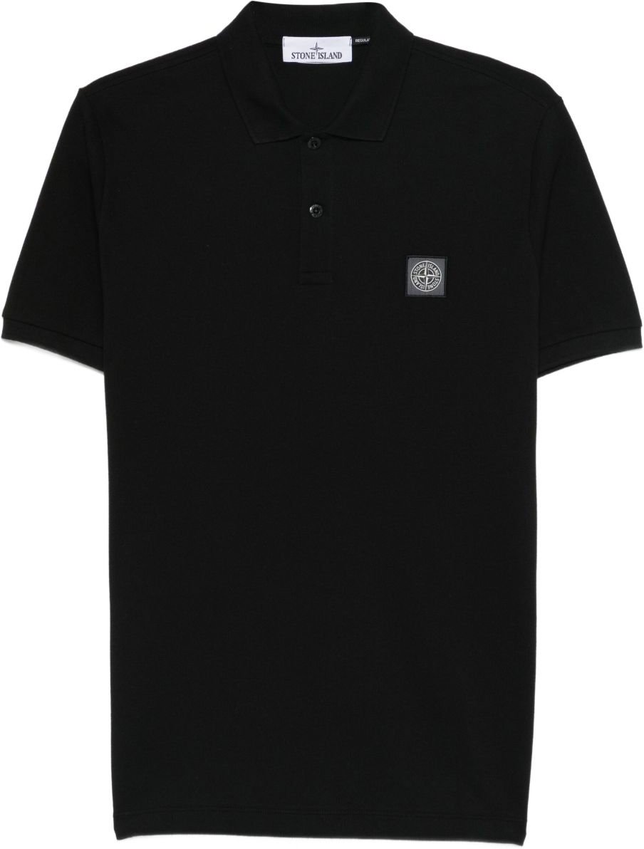 Stone Island T-Shirts And Polos Black Zwart