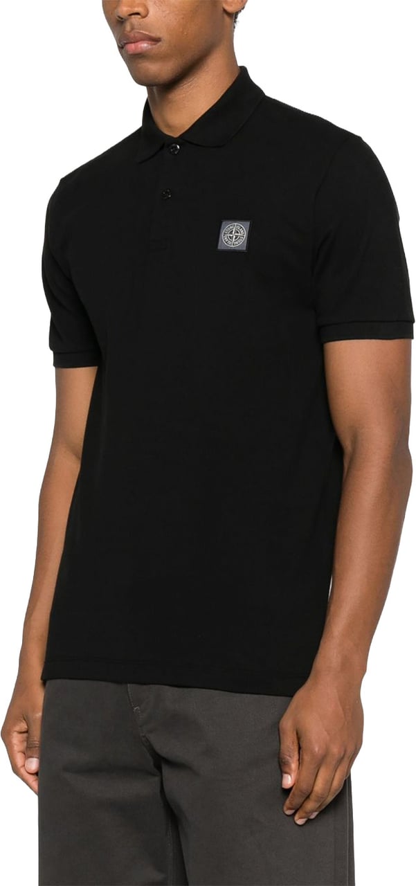 Stone Island T-Shirts And Polos Black Zwart