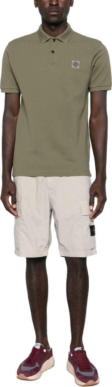 Stone Island T-Shirts And Polos Army Green Donkergroen