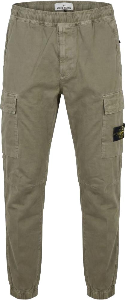 Stone Island Trousers Army Green Donkergroen
