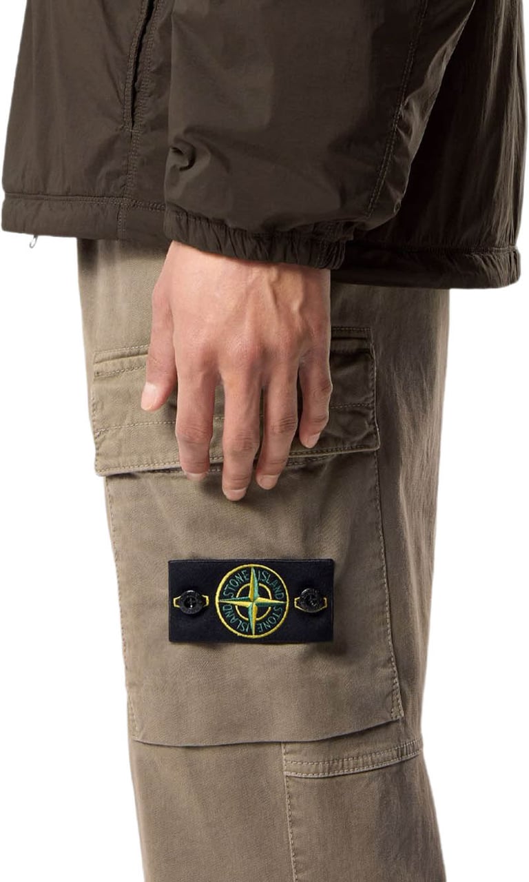 Stone Island Trousers Army Green Donkergroen