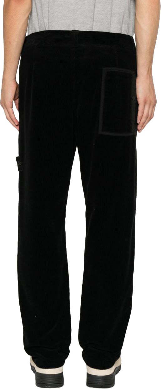 Stone Island Trousers Black Zwart