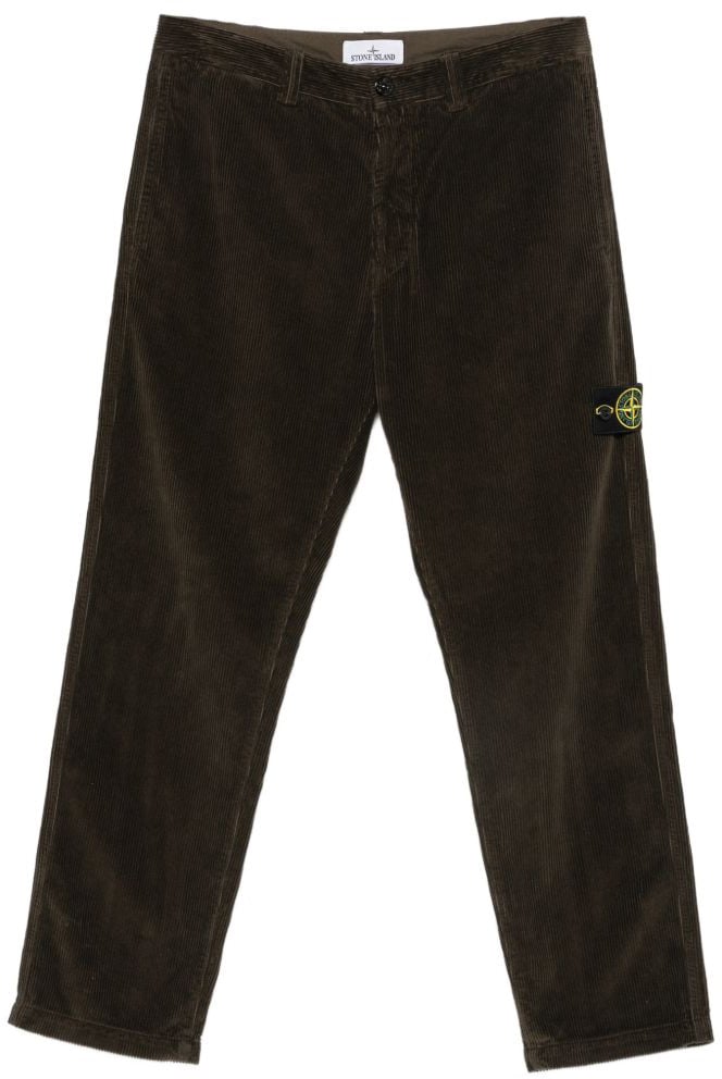 Stone Island Trousers Dark Grey Bruin
