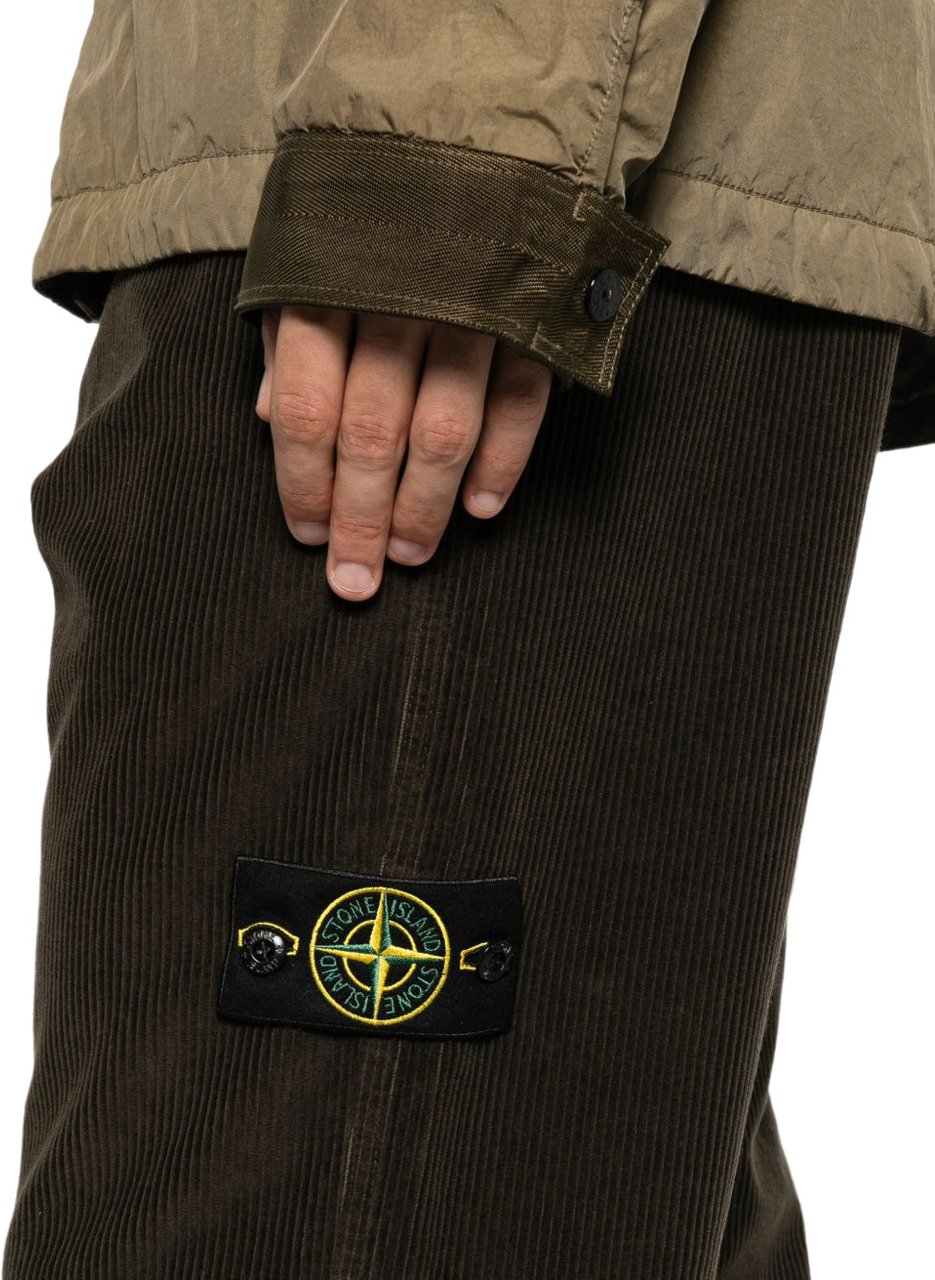 Stone Island Trousers Dark Grey Bruin
