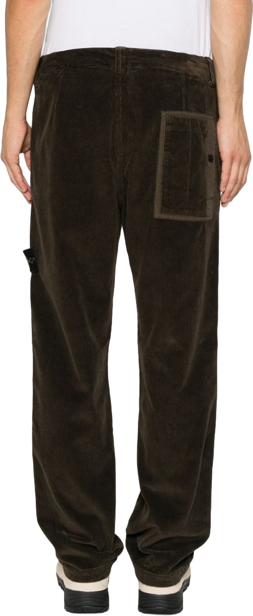 Stone Island Trousers Dark Grey Bruin