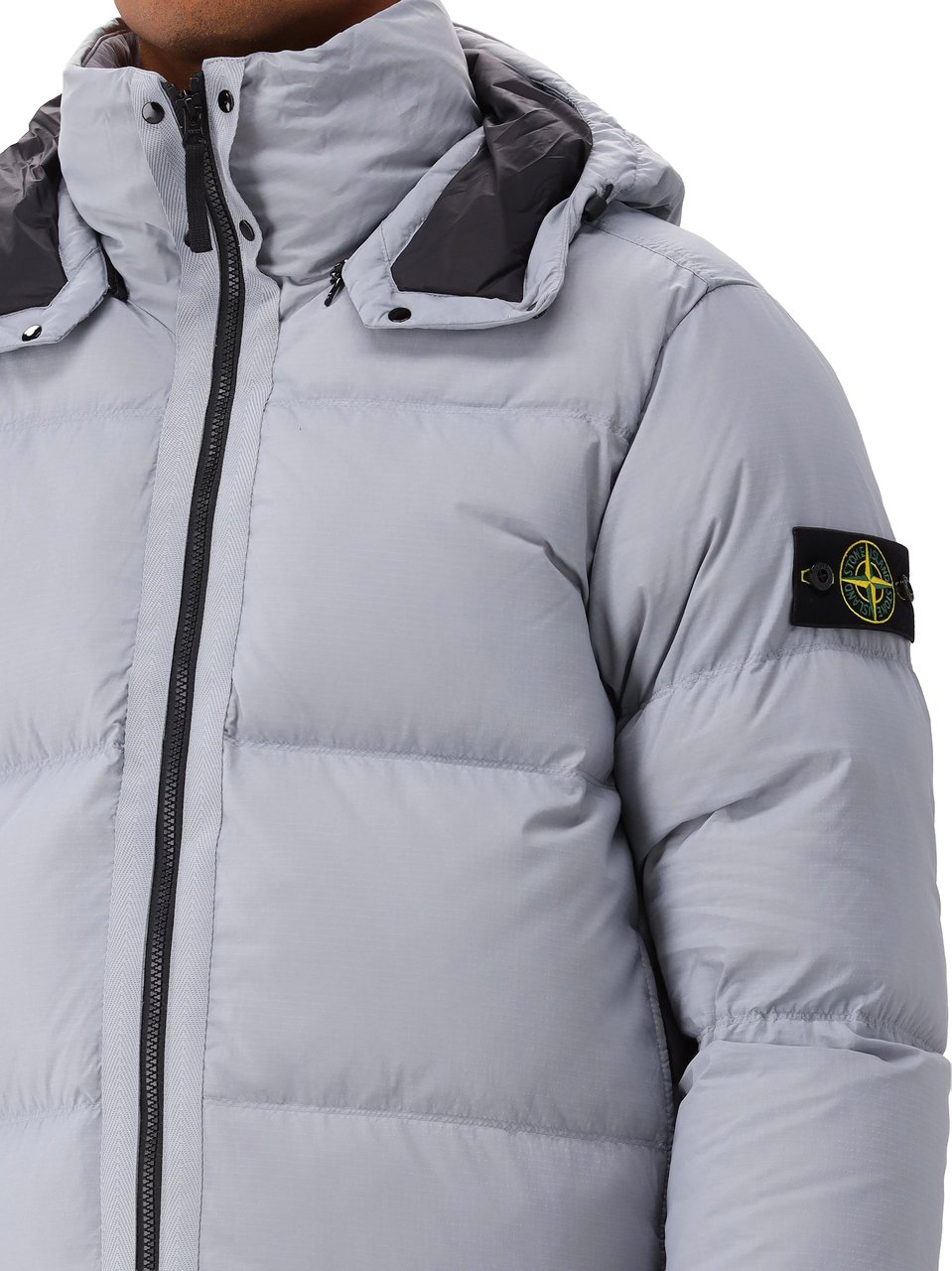 Stone Island Jas Blauw Blauw