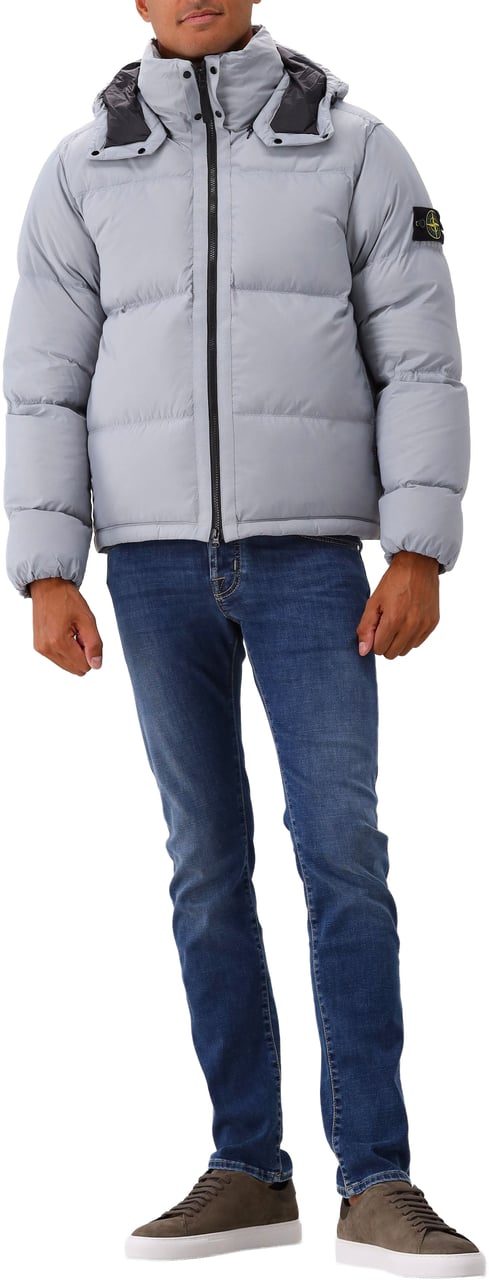 Stone Island Jas Blauw Blauw