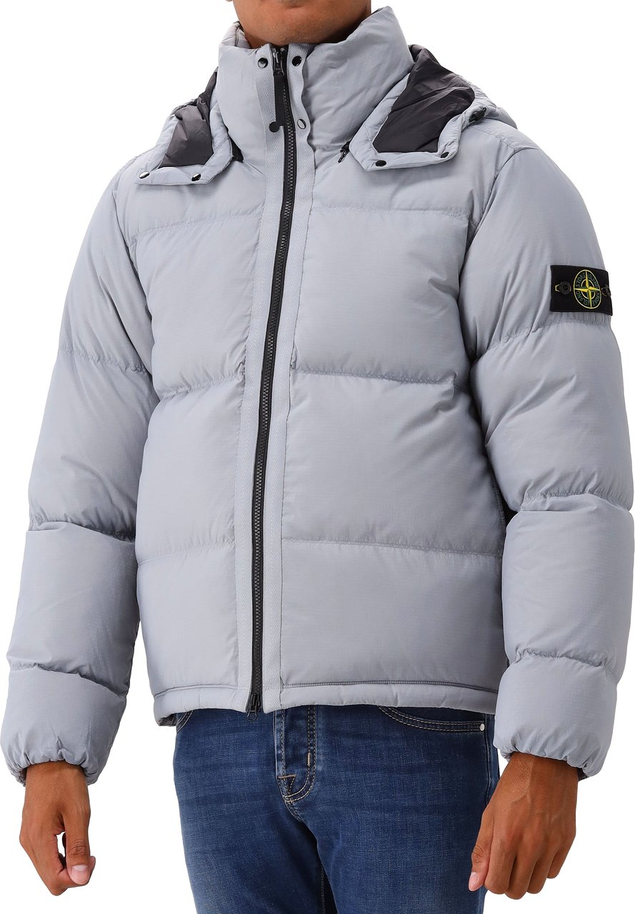 Stone Island Jas Blauw Blauw