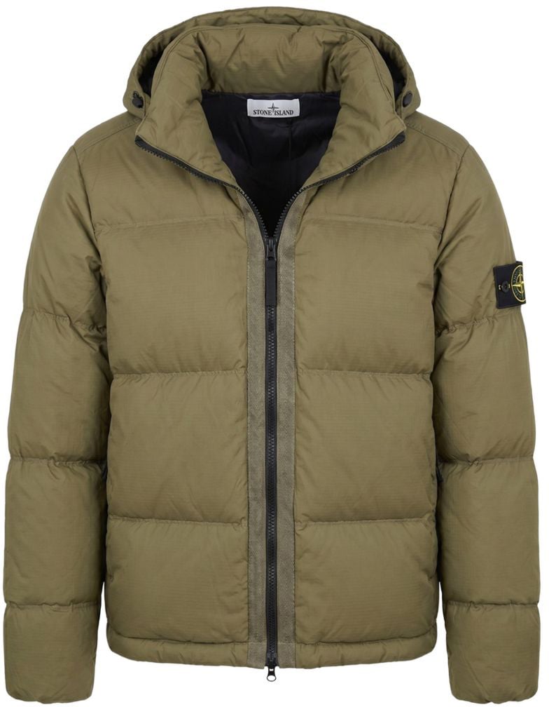 Stone Island Coats Army Green Donkergroen