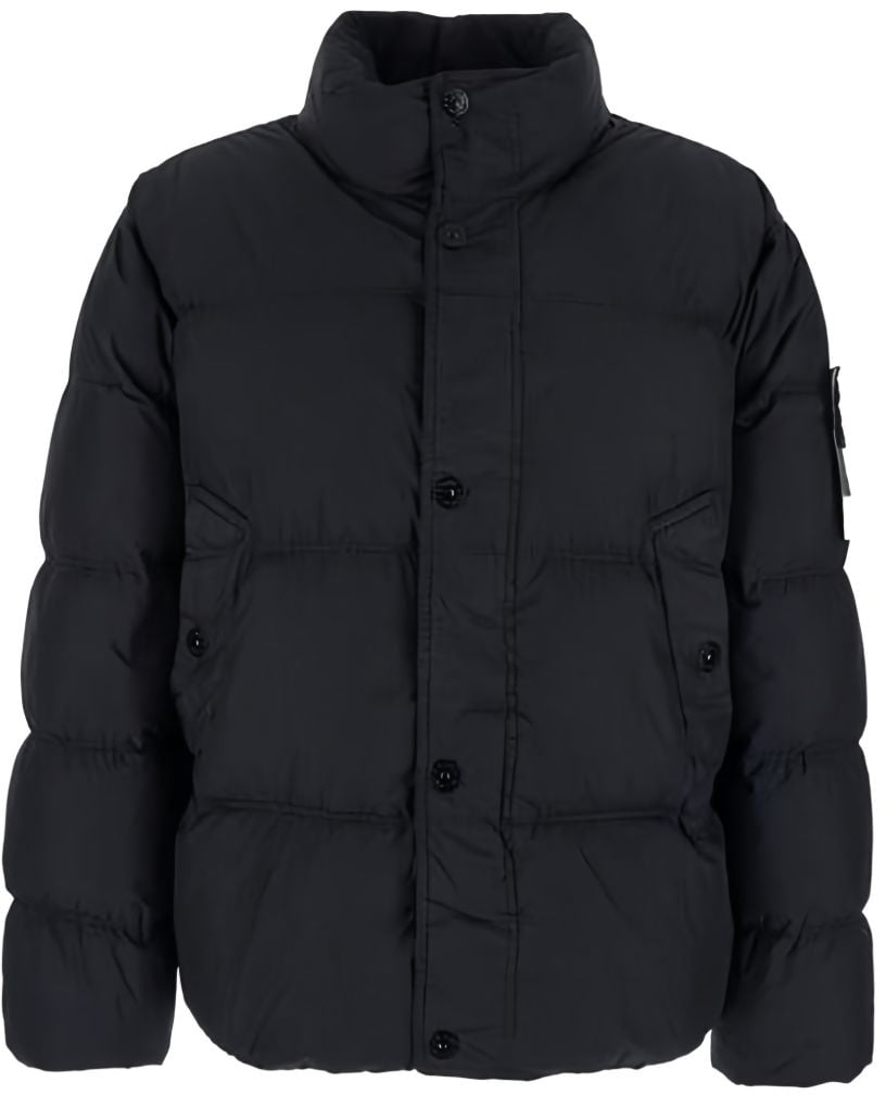 Stone Island Coats Black Zwart