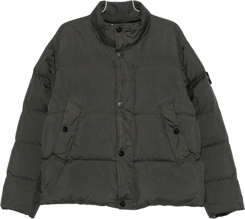 Stone Island Coats Grey Donkergrijs
