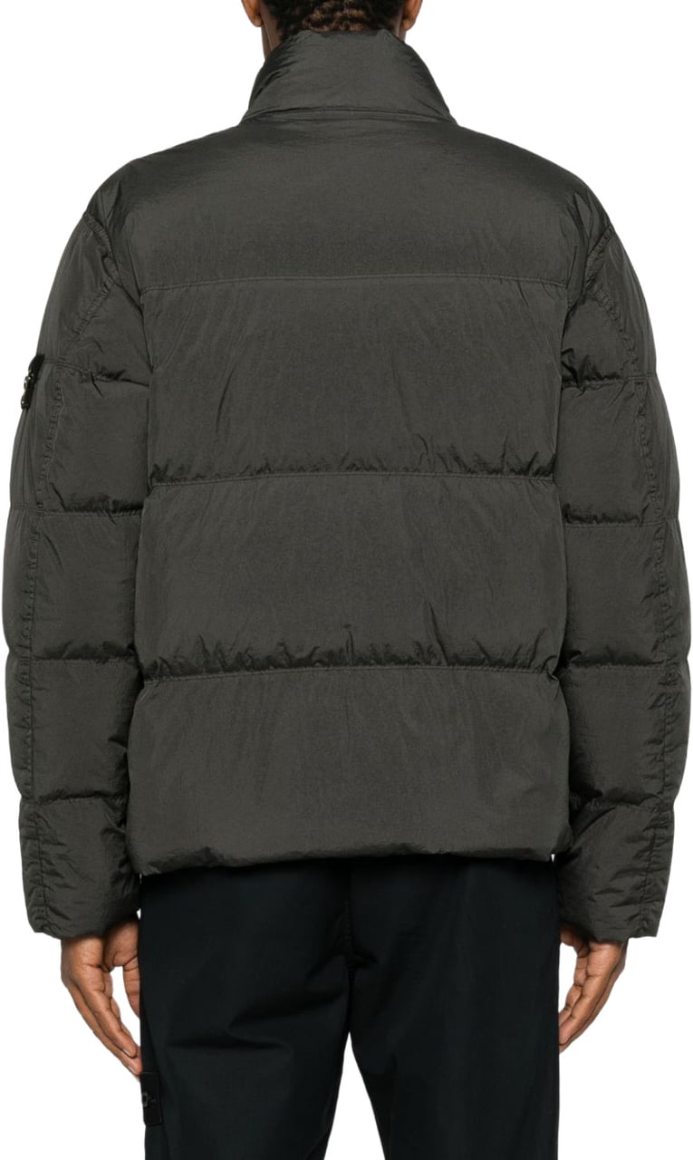 Stone Island Coats Grey Donkergrijs