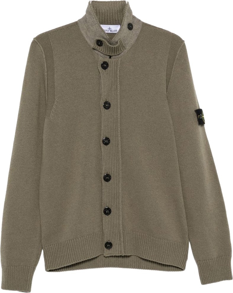 Stone Island Sweaters Army Green Donkergroen