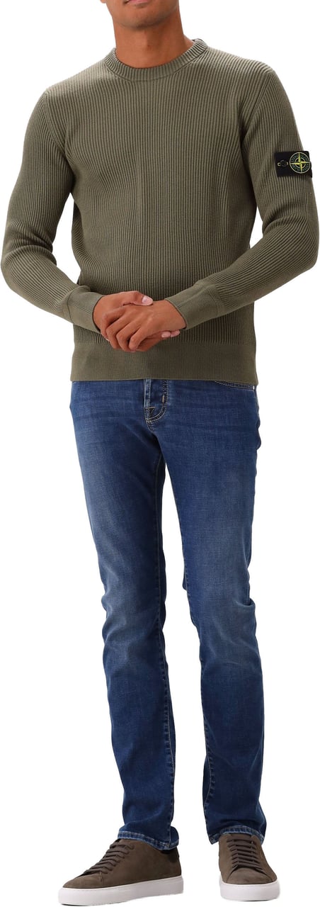 Stone Island Gebreide Trui Groen Groen