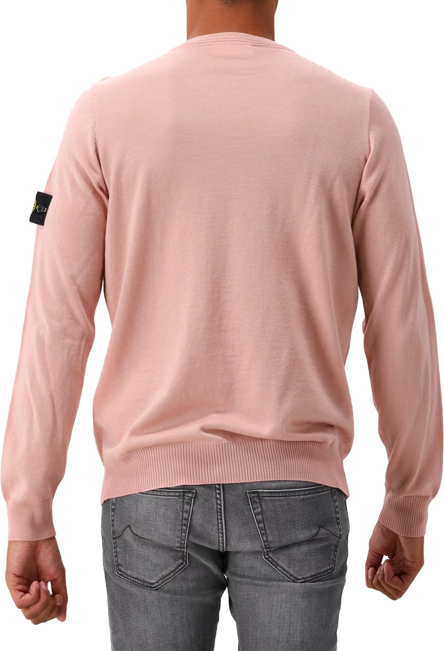 Stone Island Gebreide Trui Roze Roze