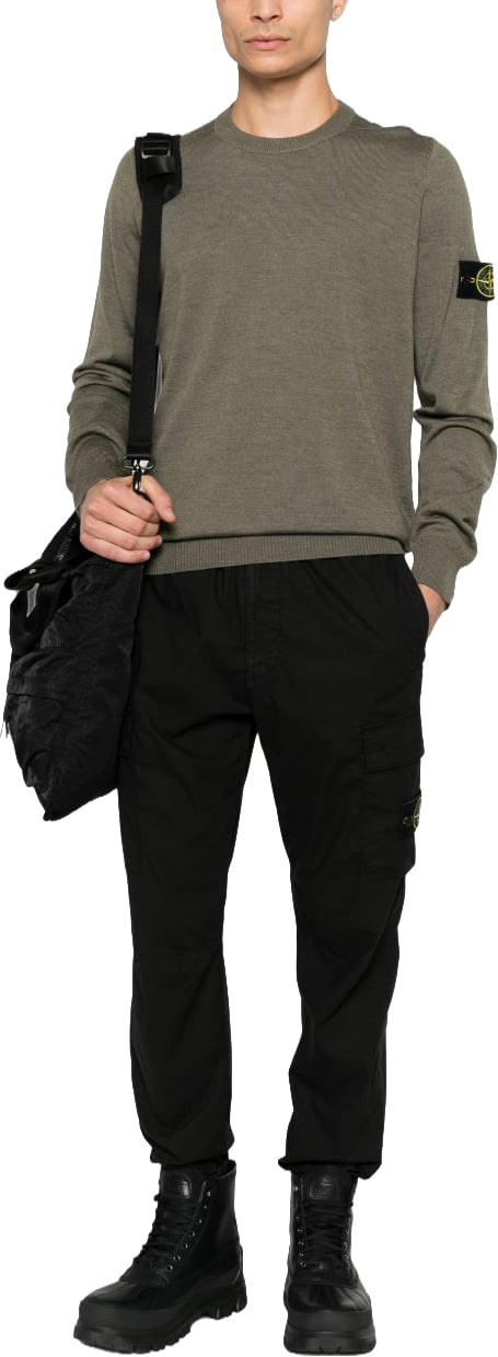 Stone Island Sweaters Army Green Donkergroen