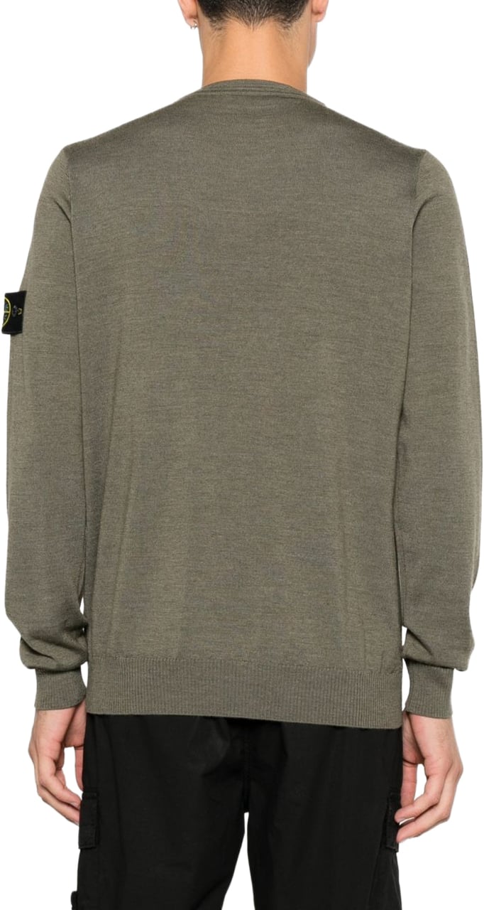 Stone Island Sweaters Army Green Donkergroen