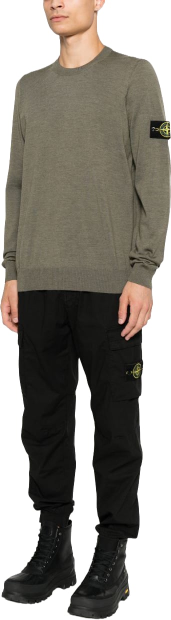 Stone Island Sweaters Army Green Donkergroen