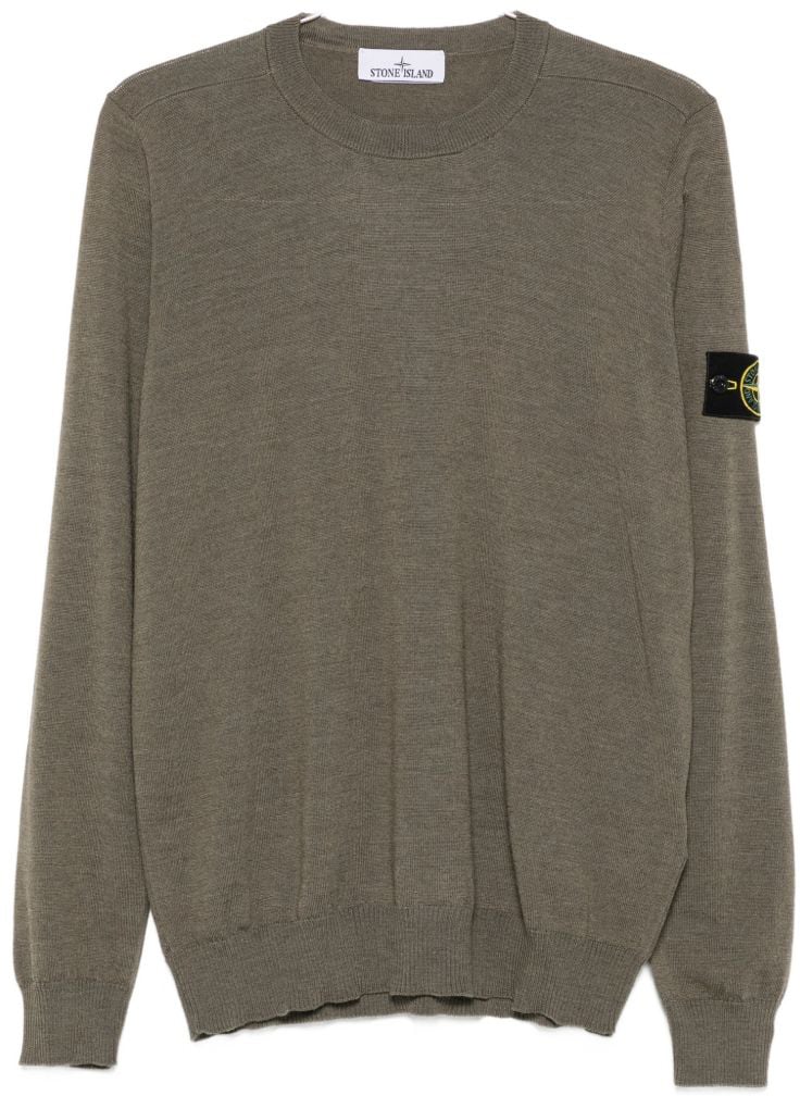 Stone Island Sweaters Army Green Donkergroen