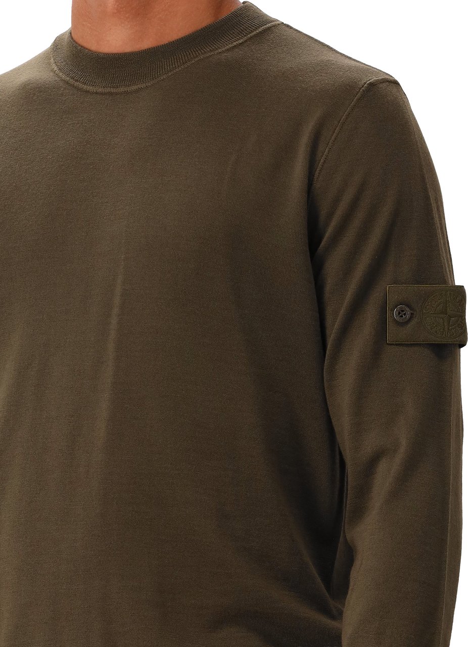 Stone Island Gebreide Trui Groen Ghost Groen