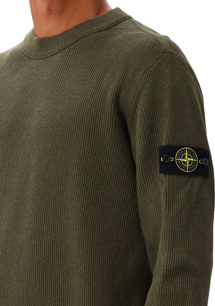 Stone Island Gebreide Trui Groen Groen