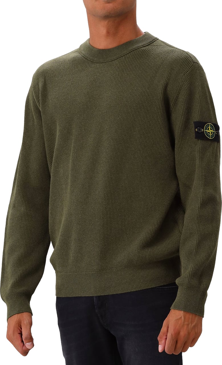 Stone Island Gebreide Trui Groen Groen