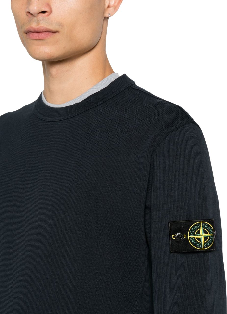 Stone Island Sweaters Navy Navy