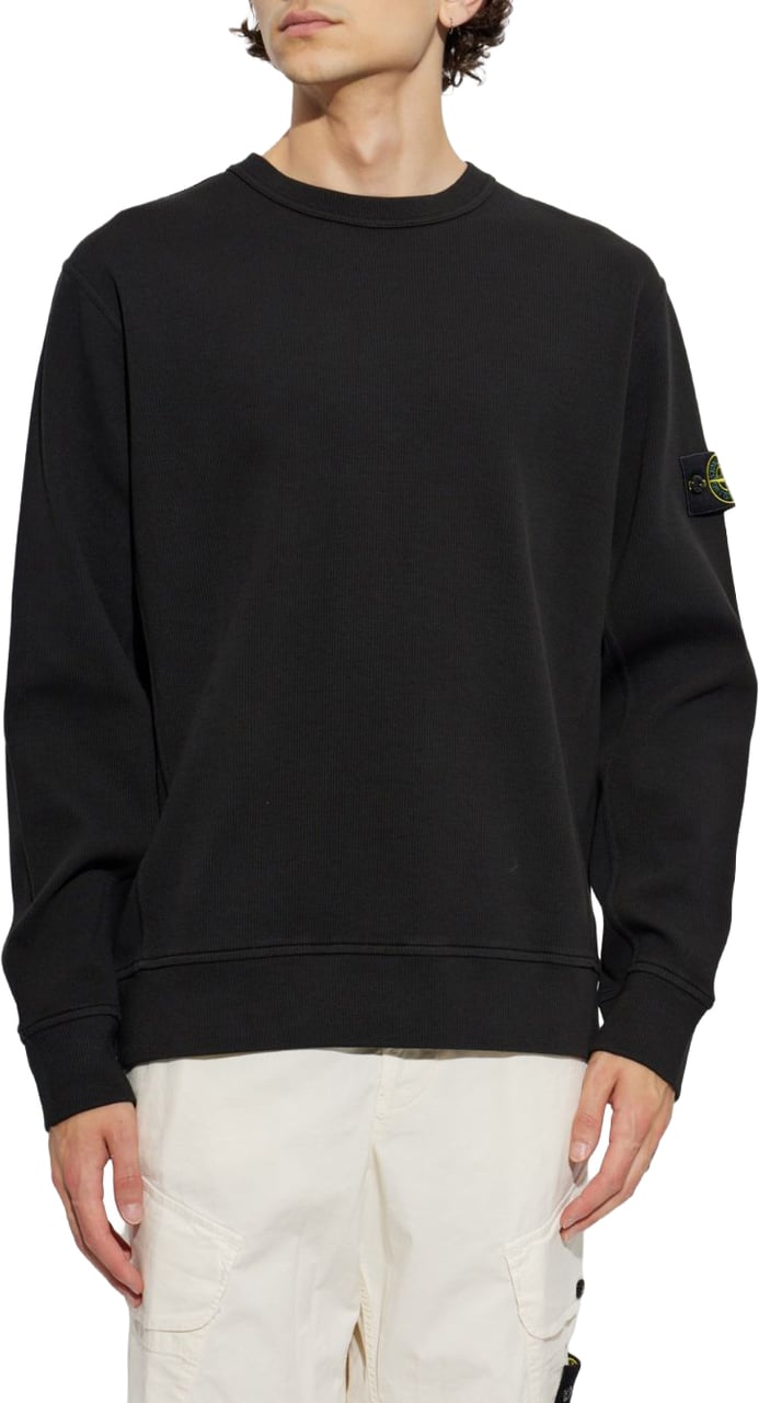 Stone Island Sweaters Black Zwart