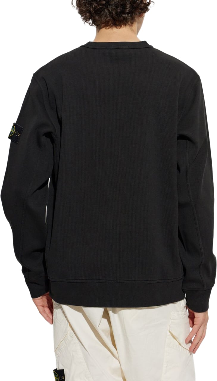 Stone Island Sweaters Black Zwart
