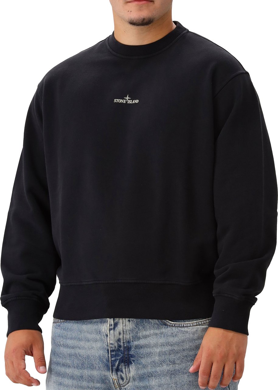 Stone Island Sweater Zwart Zwart