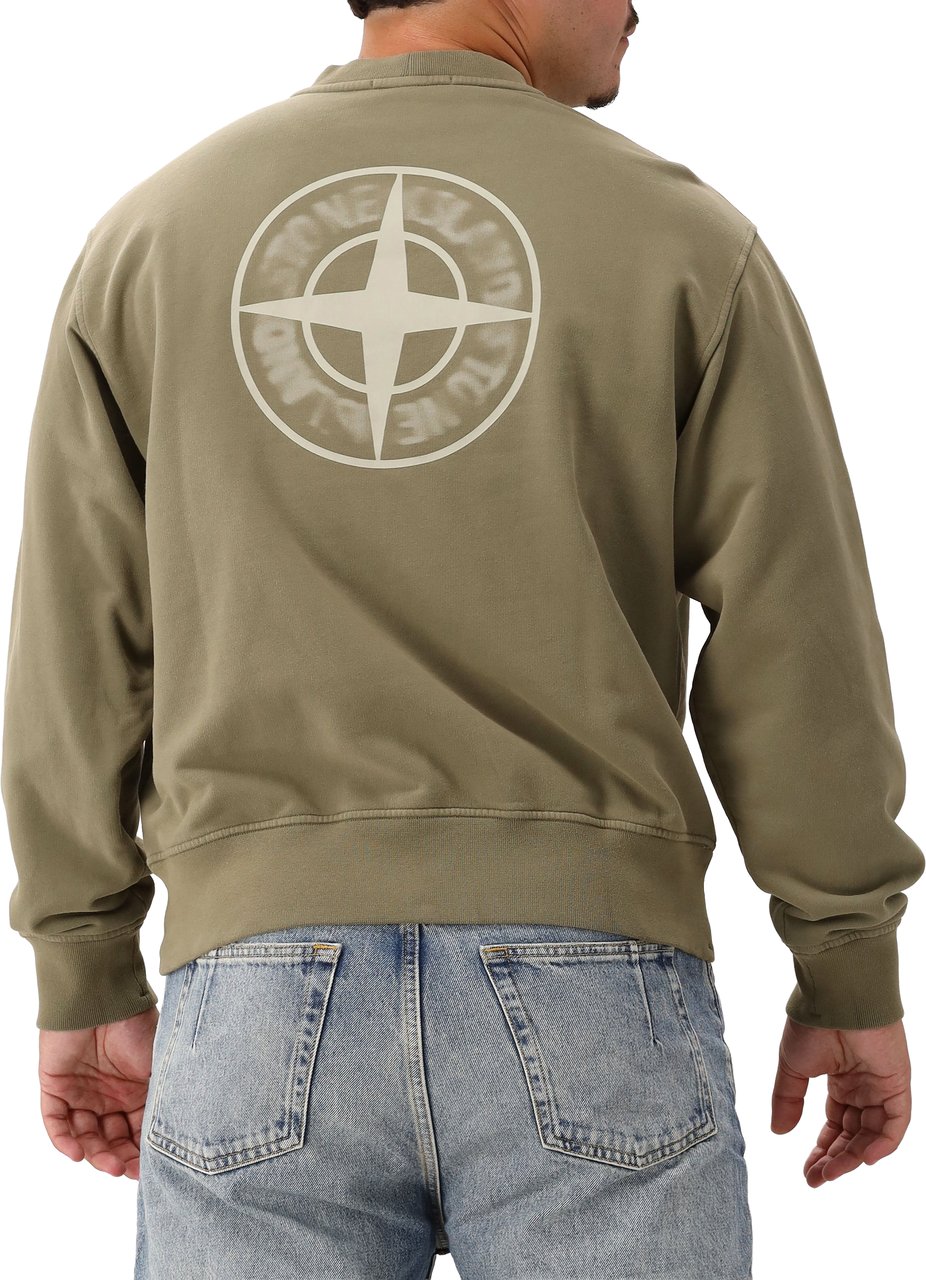 Stone Island Sweater Groen Groen