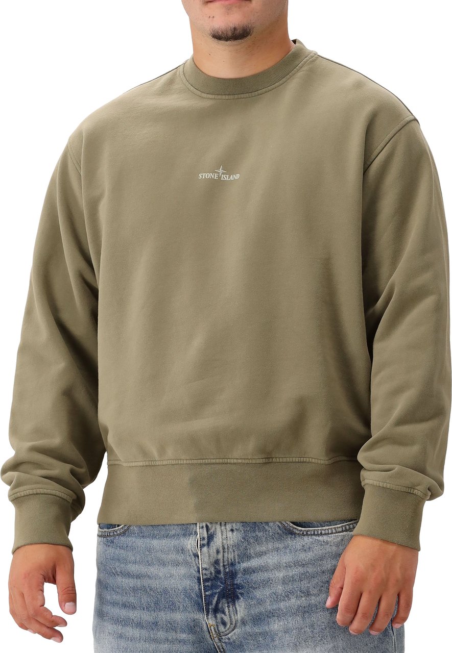 Stone Island Sweater Groen Groen
