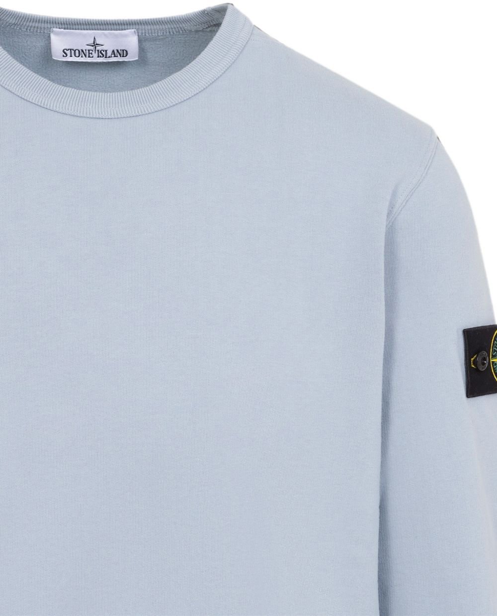 Stone Island Sweaters Grey Lichtgrijs