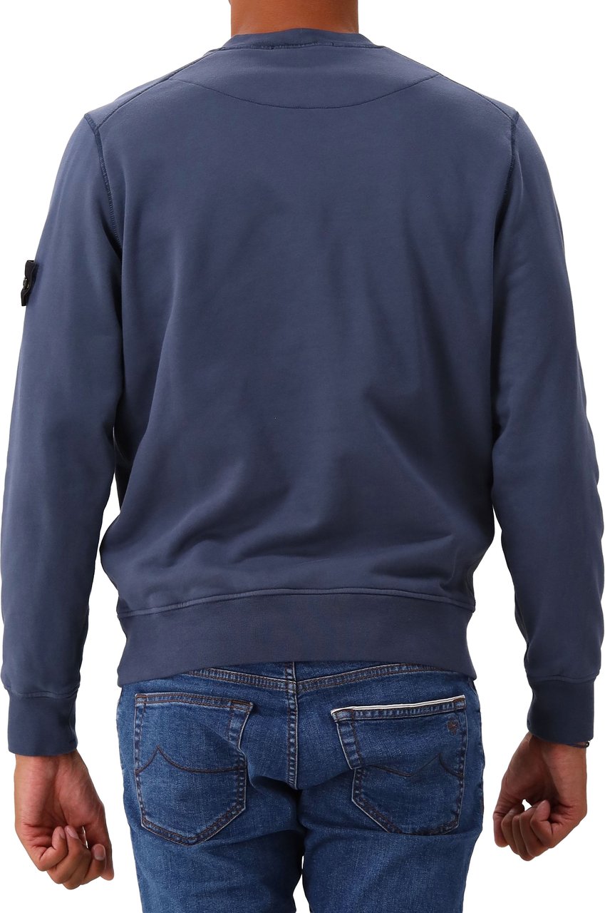 Stone Island Sweater Blauw Blauw