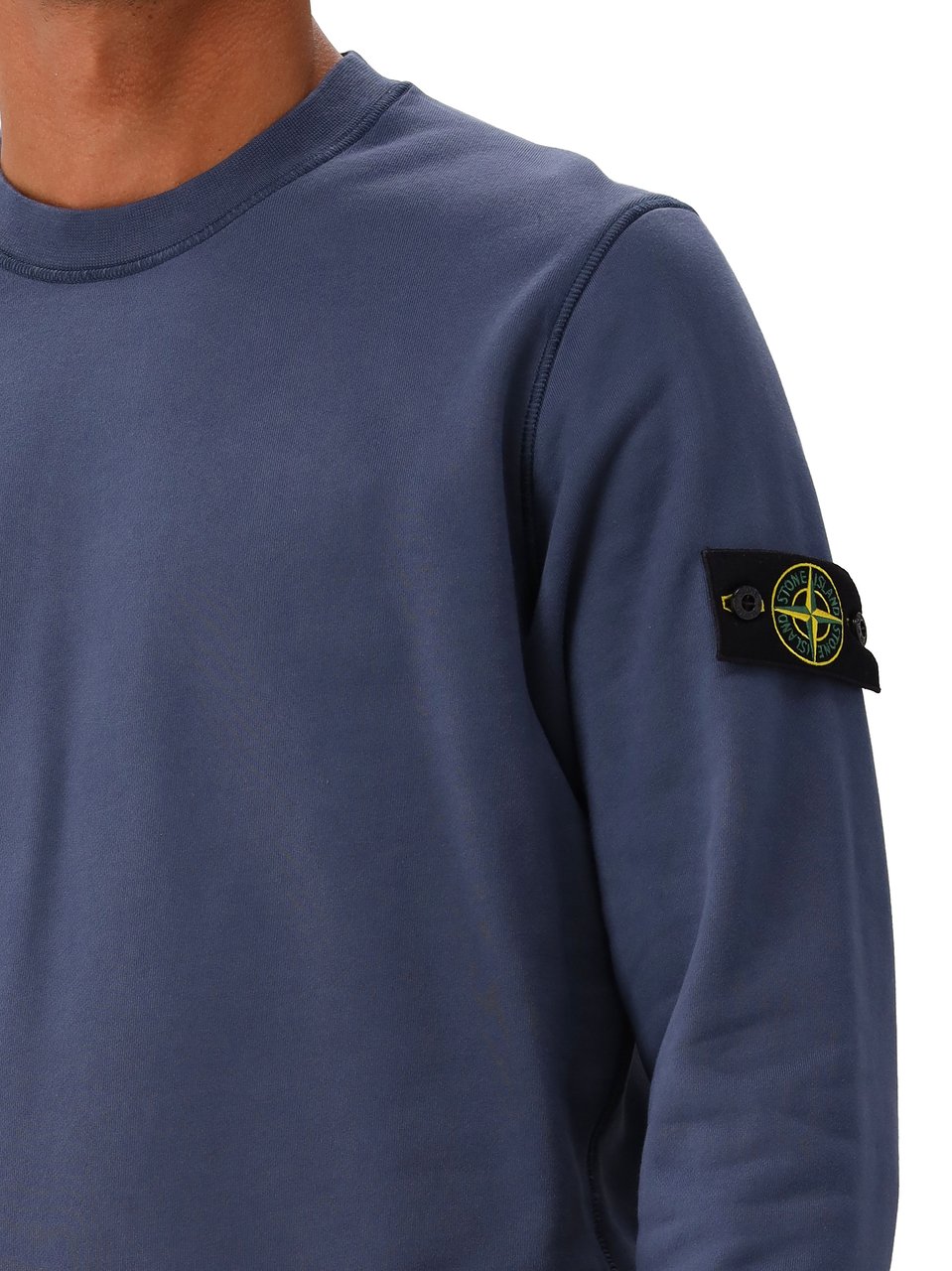 Stone Island Sweater Blauw Blauw