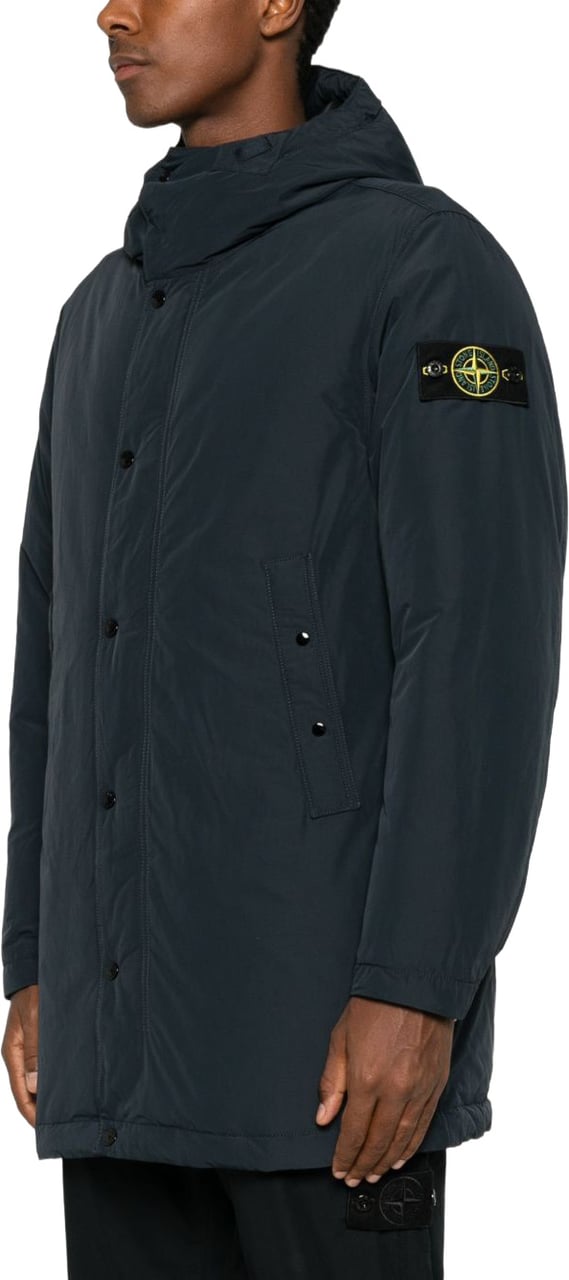 Stone Island Coats Navy Navy