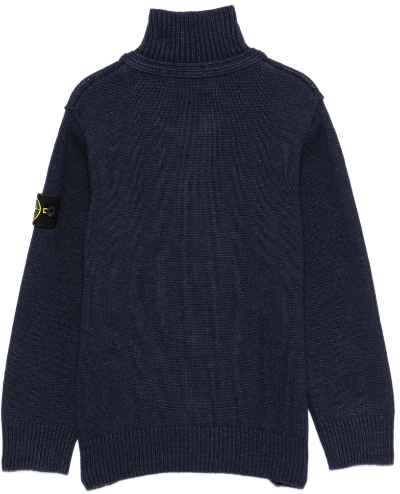 Stone Island Sweaters Blu Navy