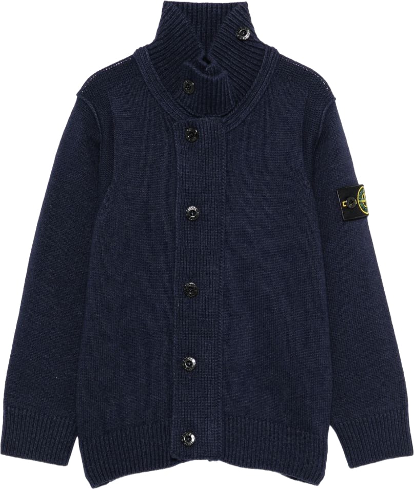 Stone Island Sweaters Blu Navy