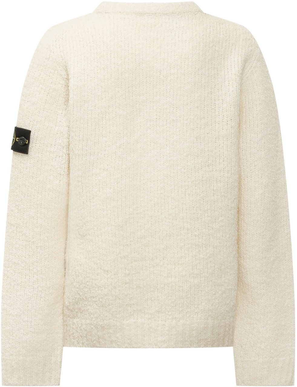 Stone Island Maglia Girocollo Testurizzata Wit
