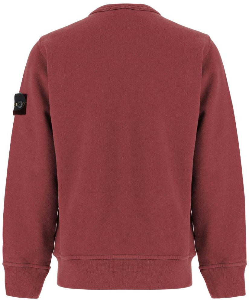 Stone Island Sweaters Cherry Maroon